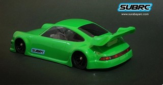 SubRc SBRC-B007 - 1/28 Lexan Touring Body Hibiki (98mm W/B) - 0.7mm