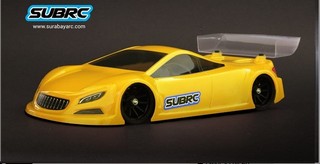 SubRc SBRC-B008 - 1/28 Lexan Touring Body SBX (98mm W/B) - 0.7mm