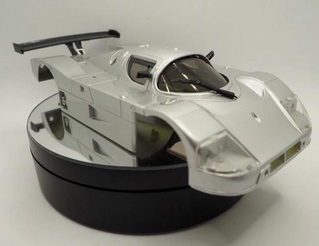 Silver Horse RC SH-1212518 - Mbz Sauber LM 102mm Painted Body - Titanium Silver