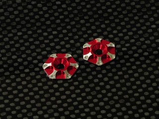 Spec-R Alum. Wing Screw Holder - Red