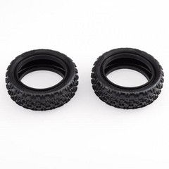 Sweep TAPER PIN WIDE 4WD Front Yellow long wear compound (Medium) 1/10 Astro turf / Carpet tires (Only tires) 2pcs