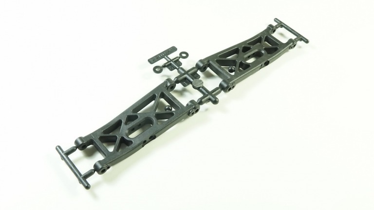 SWORKz SW220035H - S12-2 Front Lower Arm Set in Carbon-composite Material (Hard)