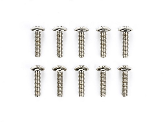 Tamiya TA10323 - VITI TESTA BOMBATA 2x8mm (10)