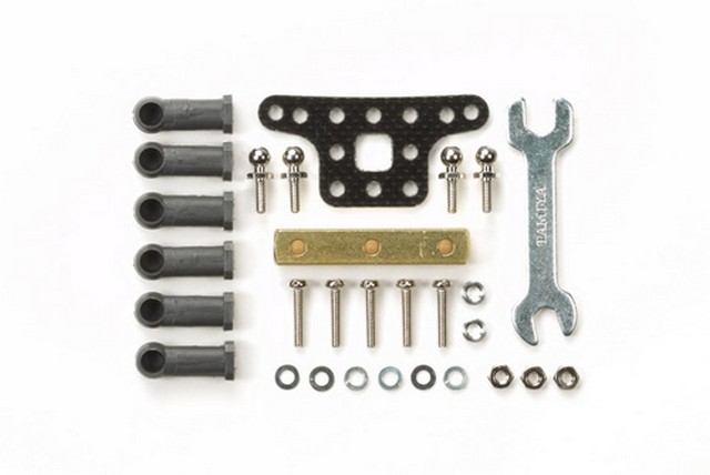 Tamiya TA15478 - MASS DAMPER BLOCK+BALL CONNECT - Clicca l'immagine per chiudere