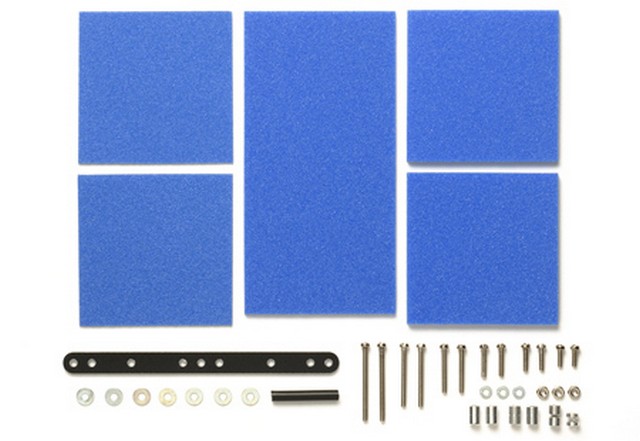 Tamiya TA15512 - SET SPUGNE X FRENO 123 BLU