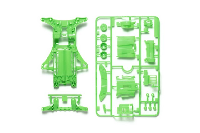 Tamiya TA95476 - TELAIO FM-A FLUORESCENTE VERDE