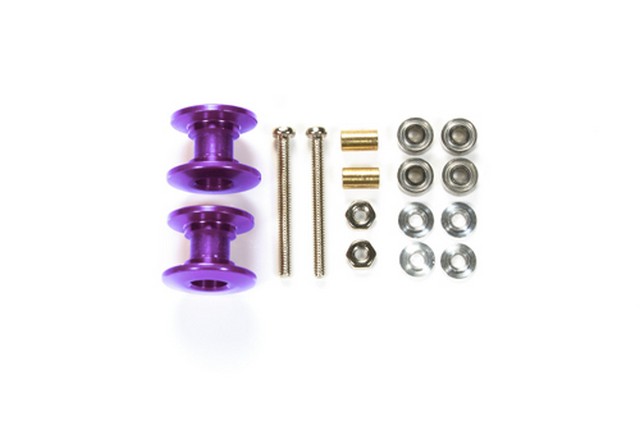 Tamiya TA95540 - DOPPIE ROTELLE ALLEGGERITE 13-12mm Viola