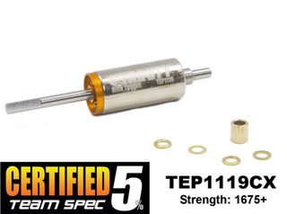 Trinity TEP1119CX - SPEC 12.5 x 25.5mm Long High Torque Rotor - Copper (Strenght:1675+) - Clicca l'immagine per chiudere