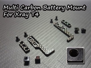 Vigor Xray T4 Multi Carbon Graphite Battery Mount