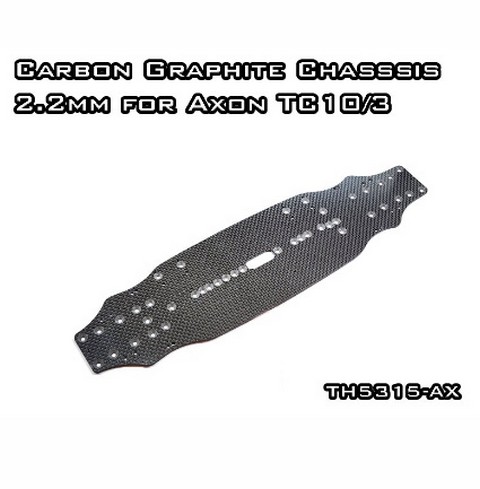 Vigor TH5315-AX - Carbon Graphite Chassis 2.2mm For Axon TC10/3 - Clicca l'immagine per chiudere