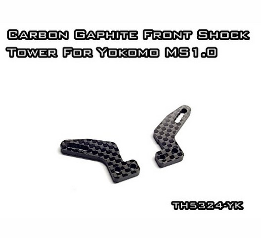 Vigor TH5324-YK - Carbon Graphite Front Shock Tower For Yokomo MS1.0 - Clicca l'immagine per chiudere