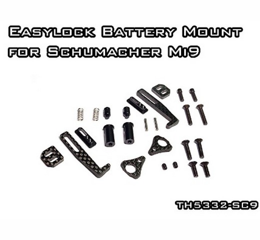 Vigor TH5332-SC9 - Easylock Battery Mount for Schumacher Mi9