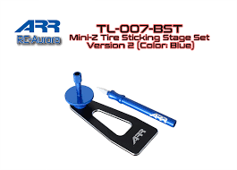 PPM-RC Racing Mini-Z Tire Sticking Stage Set Version 2 (Color: Blue)