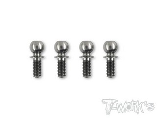 T-Work's TP-068 64 Titanium Ball End 4mm ( For Awesomatix A800X)