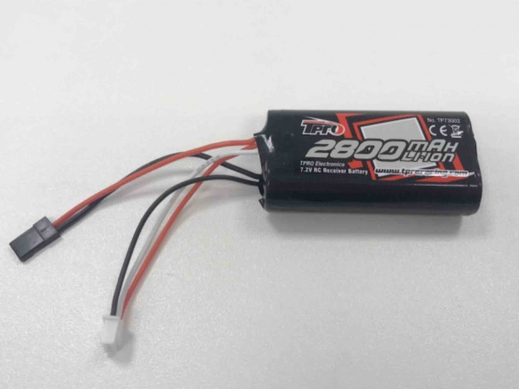 TPRO Racing TP-73002 - Electronics SANYO Li-Ion Receiver Battery (2800mAh)