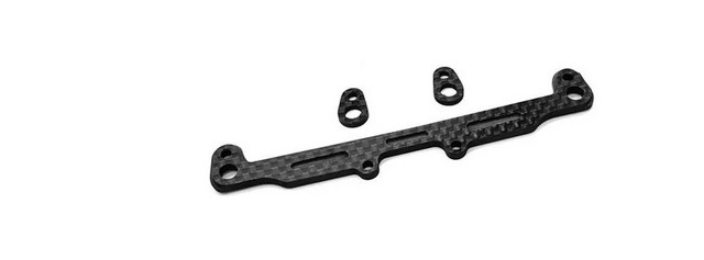 T-Works TW-TE-230-A - Mugen MTC-2 Graphite Rear Body Mount Plate - Clicca l'immagine per chiudere