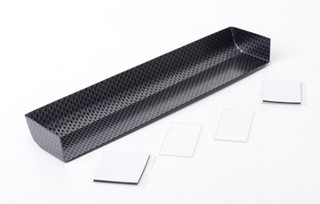 Schumacher Touring Car Wing + 2 End Plates - Carbon