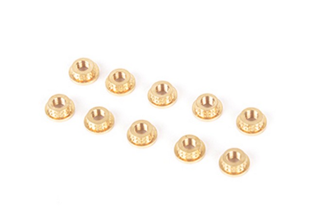 Schumacher U7689 - M3 Brass Inserts - pk10 - Clicca l'immagine per chiudere