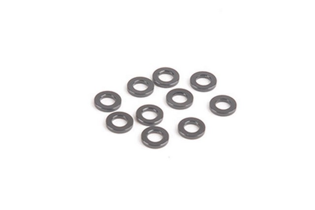 Schumacher U7710 - M3 Black Alloy Washers 1.00mm (pk10)