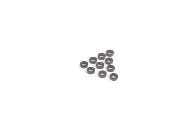 Schumacher U7711 - M3 Black Alloy Washers 2.00mm (pk10)