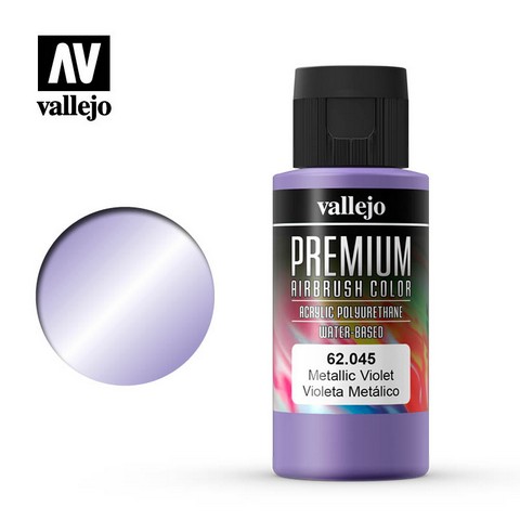 Vallejo VA62.045 - Premium RC - Metallic Violet (60ml Bottle)