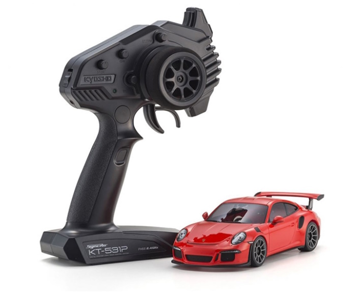 Kyosho 32358OR - Mini-Z MR04 RWD Porsche 911 GT3 RS Orange (N-RM/KT531P) - Pre-Ordine