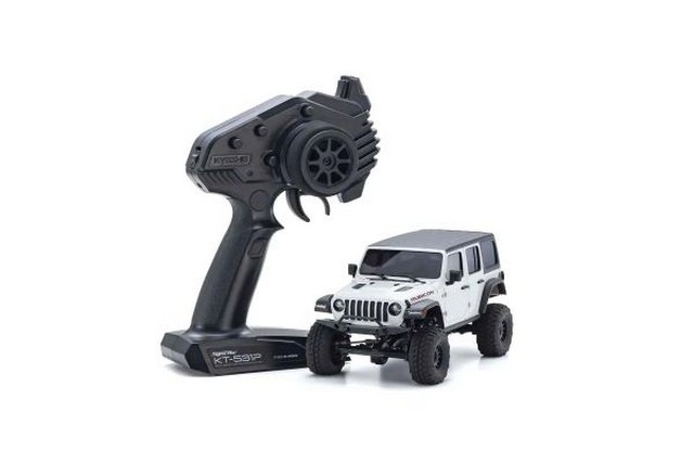 Kyosho 32536W - Mini-Z 4X4 MX-01 Jeep Wrangler Unlimited Rubicon White (KT531P)