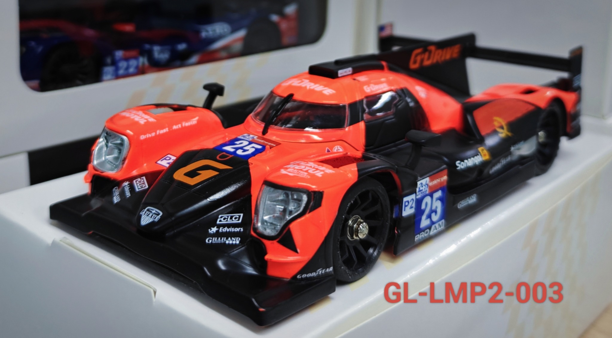 GL Racing GL-LMP2-003 - 1/28 GL-LMP2 body-003 *Wheel Base102mm*