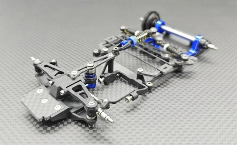 GL Racing GL-LMP2-KSET - 1/28 LMP2 Chassis (w/o Servo, ESC)