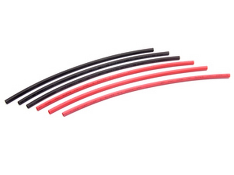 Atomic IC-059 - 3mm Heat Shrink (Black & Red 500mm long)