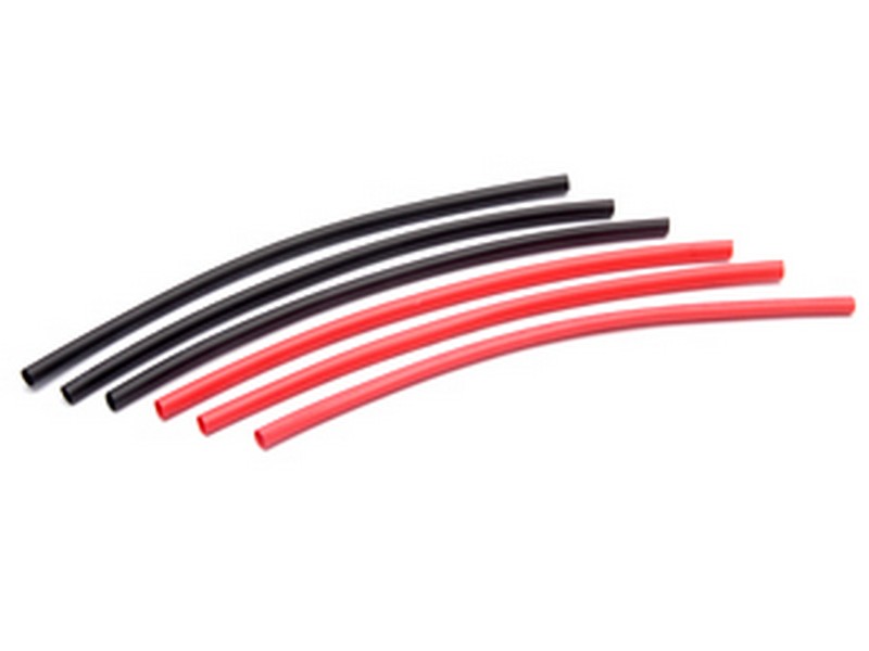 Atomic IC-060 - 4mm Heat Shrink (Black & Red 500mm long)