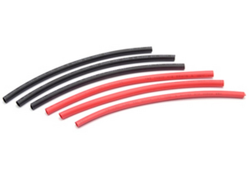 Atomic IC-061 - 5mm Heat Shrink (Black & Red 500mm long)