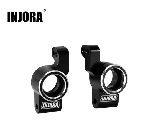 INJORA INJ-LOS-05BK - Aluminum Rear Hubs for 1/24 Buggy Losi Micro-B