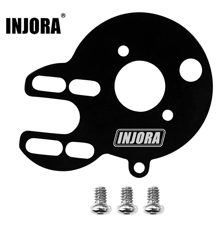 INJORA INJ-LOS-13BK - Stainless Steel Motor Mount for 1/24 Buggy Losi Micro-B