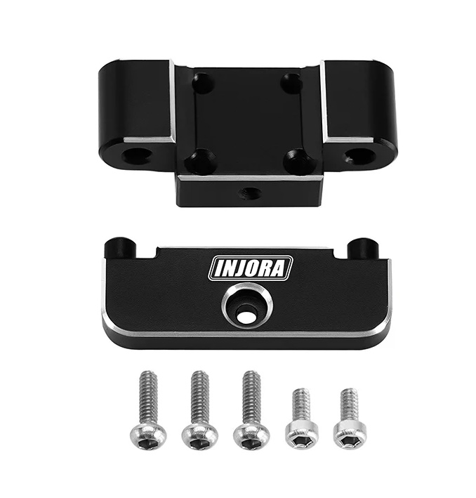 INJORA INJ-LOS-16BK - Aluminum Front Bulkhead for 1/24 Buggy Losi Micro-B