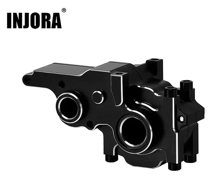 INJORA INJ-LOS-19BK - Aluminum Transmission Case for 1/24 Buggy Losi Micro-B