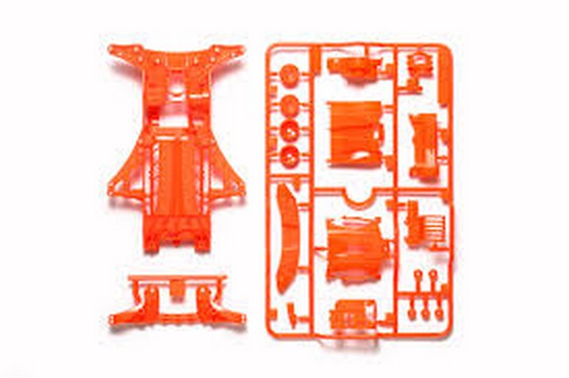 Tamiya TA95509 - TELAIO FM-A ARANCIO FLUOR