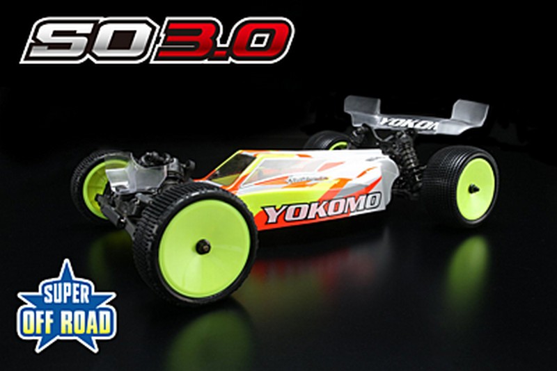 Yokomo YOK-SOR-030 - Super Off-Road SO 3.0 Assemble 2WD Offroad Car Kit